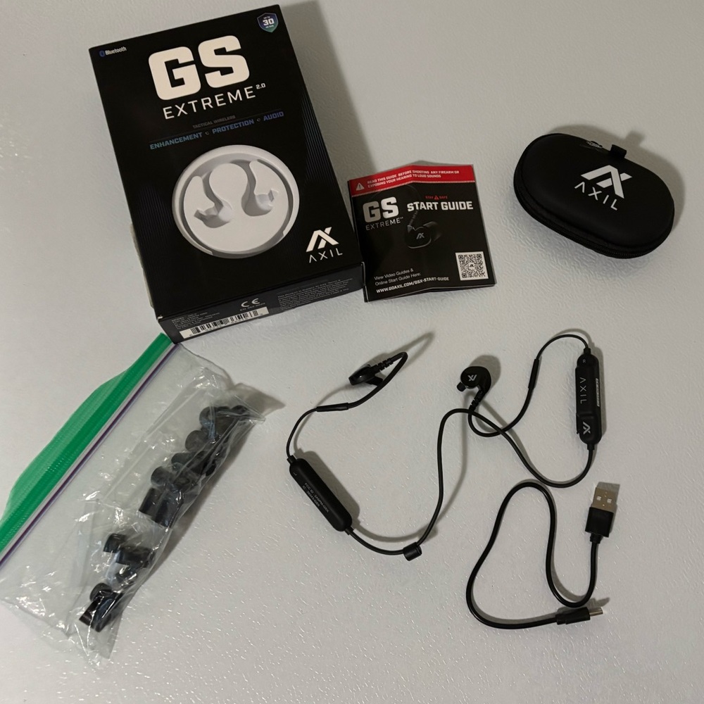 Gs extreme 2.0 hearing protection and enhancement by AXIL